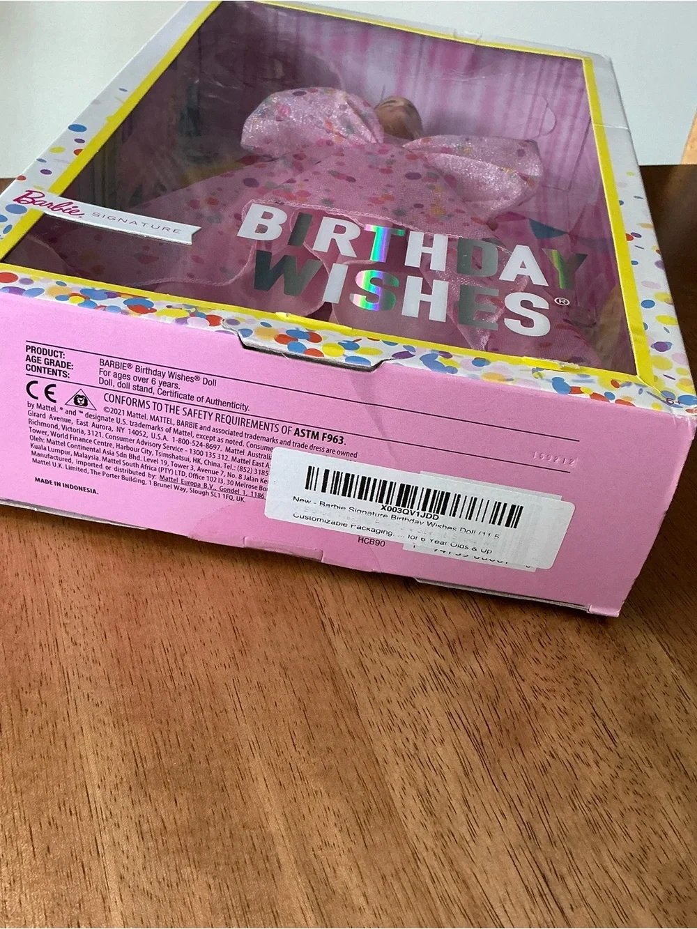 Barbie Signature Series 2021 Birthday Wishes - Picture 8 of 8